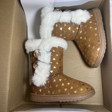 Toddler Girls boots JUMPING BEANS Heart Boots Size 8 NIB