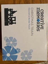 Creative Memories Christmas Train Decorative Border Punch Scrapbooking NIB