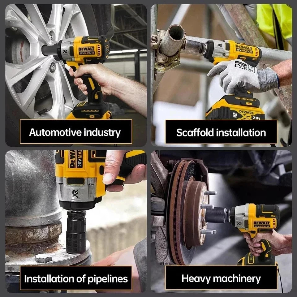 DEWALT DCF899 Cordless Impact Wrench with Detent PIN Anvil 20V 