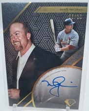 Soft Bottom Left Corner - Mark McGwire 2024 Topps Diamond Icons Gold Auto #08/10
