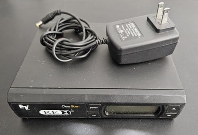Electro Voice EV RE-2 Wireless Band A Microphone System W/ AC adapter