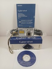 Sony Cyber-shot DSC-S730 7.2 MP Digital Camera With Box Acc. For Parts