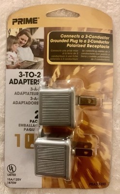 Prime 3-to-2 Adapers