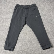 Nike Sweatpants Mens XL Gray Fleece Joggers Elastic Waist Pockets 826431-010