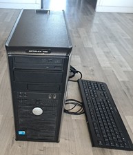 Dell optiplex 780 windows 7 Intel core Duo avec clavier et cable.Tour centrale 