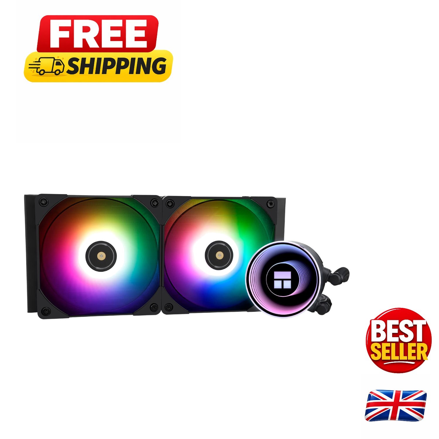 Frozen Notte 240 ARGB V2 Water Cooling CPU Cooler - Silent, Efficient & Stylish