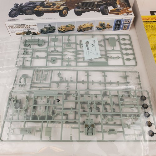 Academy Light Vehicles of Allied & Axis During WWII 1/72 - For Parts - Picture 3 of 9