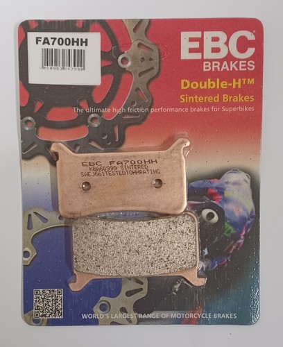 EBC Sintered FRONT Disc Brake Pads Fits HONDA VFR800 CROSSRUNNER (2017 to 2019) - Picture 3 of 7