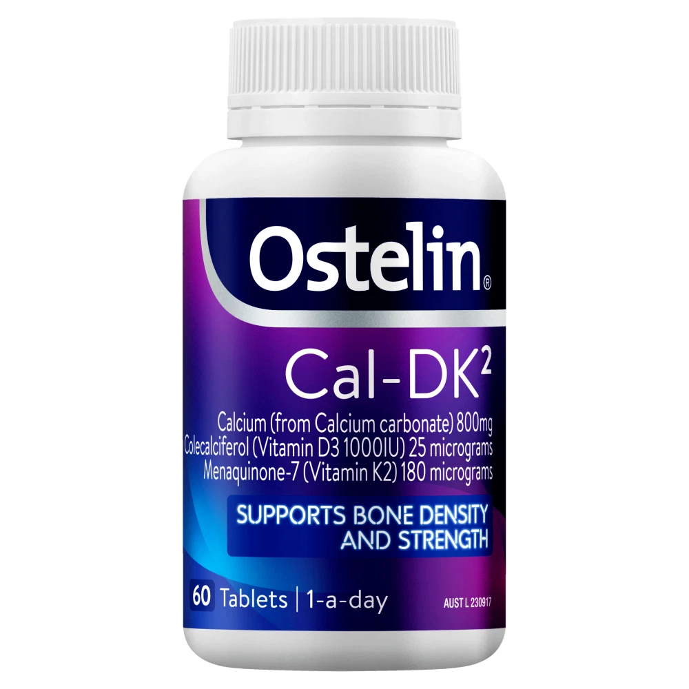 Ostelin Cal-DK2 60 Tablets Calcium Vitamin D3 + K2