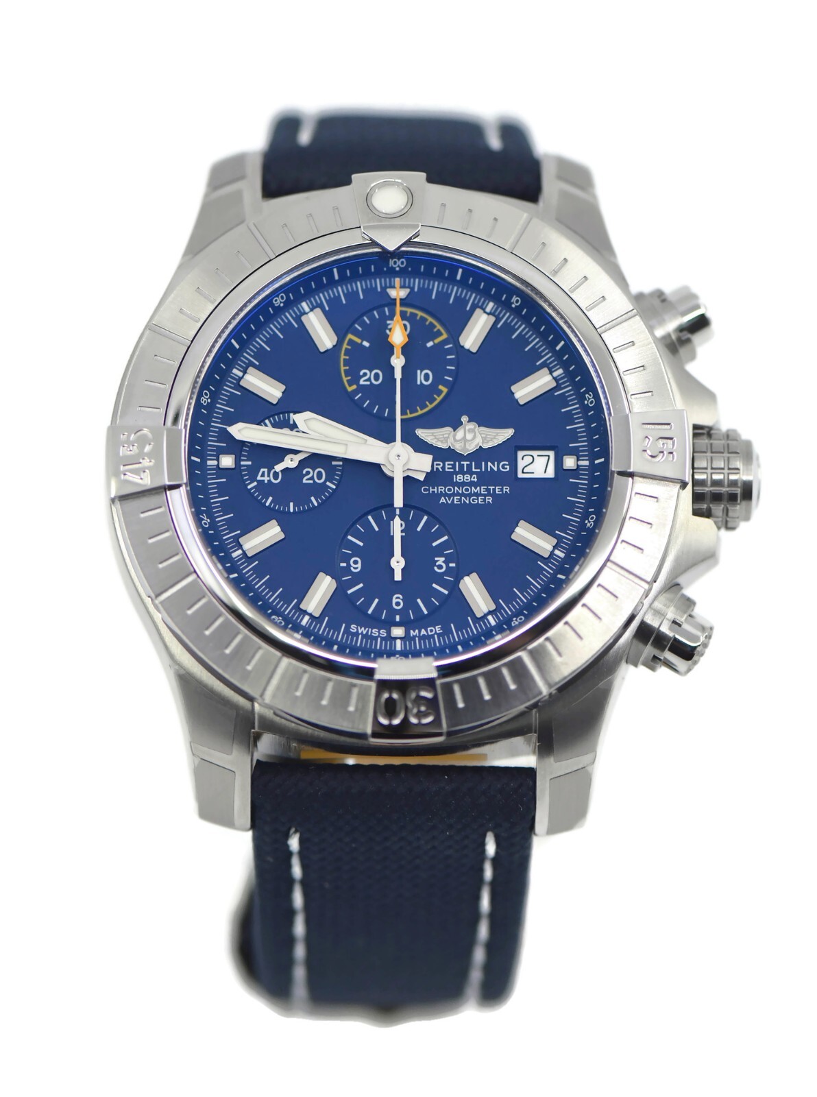 Breitling Avenger Chronograph Stainless Steel Men's Watch A13317