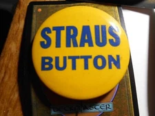 2-1/4" Straus unknown office and location cello pinback button