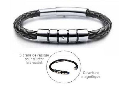 voorkomen Opknappen prachtig SCHWARZ SWAROVSKI LIORA HERREN LEDER GEWEBTES ARMBAND MAGENATISCHER VERSCHLUSS UND SCHLÜSSELRING | eBay voorkomen Opknappen prachtig SCHWARZ SWAROVSKI LIORA HERREN LEDER GEWEBTES ARMBAND MAGENATISCHER VERSCHLUSS UND SCHLÜSSELRING | eBay