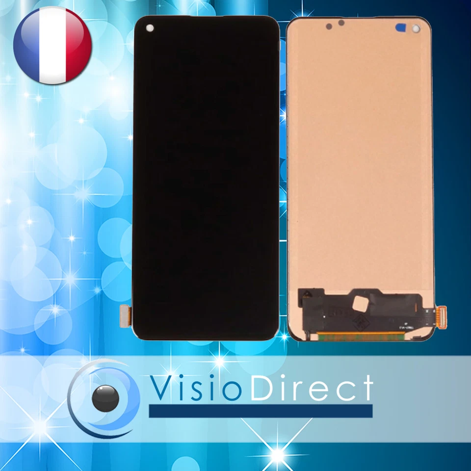 Vitre Tactile + Ecran LCD pour OPPO A74 4G CHP2219 6.43" NOIR