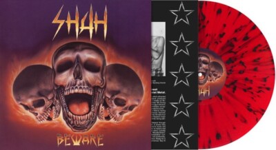 Shah Beware Red-Black Splatter 2014 LP Ltd. 300 Numbered New OVP Russian Thrash