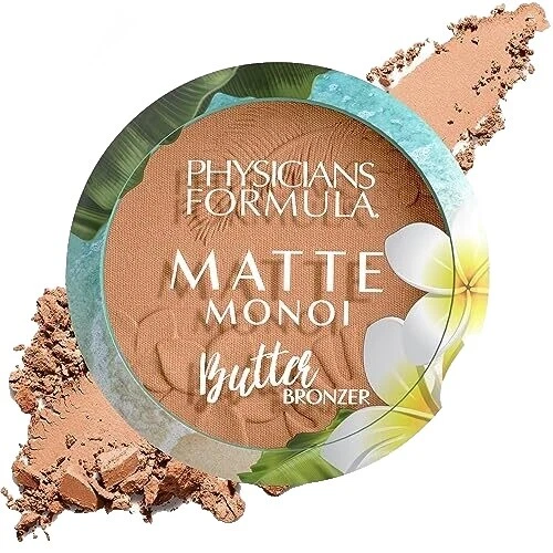 Cream Matte Medium Shade Face Bronzer, Contour & Highlighter