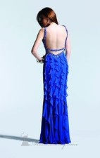 FAVIANA PROM Formal Dress 6564 ROYAL sizes 2 4 10