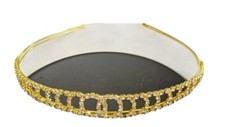 Women Rhinestone Headband Bling Gold Crystal Fashion Hair Band Party