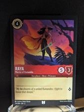 Lorcana Raya - Warrior of Kumandra - 124/204 - Uncommon,Rise of the Floodborn