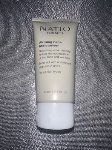 Natio For Men Firming Face Moisturiser All Skin Types Vit A Fines Lines   ❤️ - Picture 1 of 2