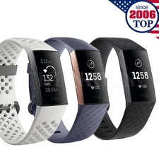 Fitbit Charge 3 Fitness Activity Tracker + Heart Rate Monitor S & L Sizes