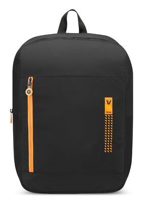 RONCATO Compact Backpack Easyjet Rucksack Apricot Orange schwarz orange Neu