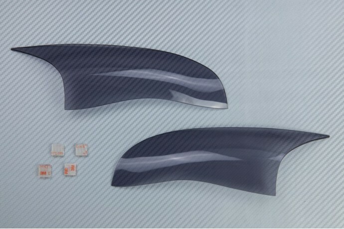 Cache optique Kawasaki ZX10R pour protection phare sur circuit et trackdays