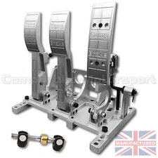 UNIVERSAL HYDRAULIC FLOOR MOUNTED ADJUSTABLE BIAS PEDAL BOX ((100% Aluminium))
