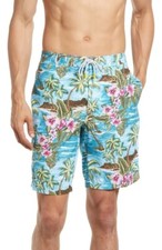 BNWT Tommy Bahama Baja Hula High Seas Floral Board Shorts Size Medium MSRP 90 