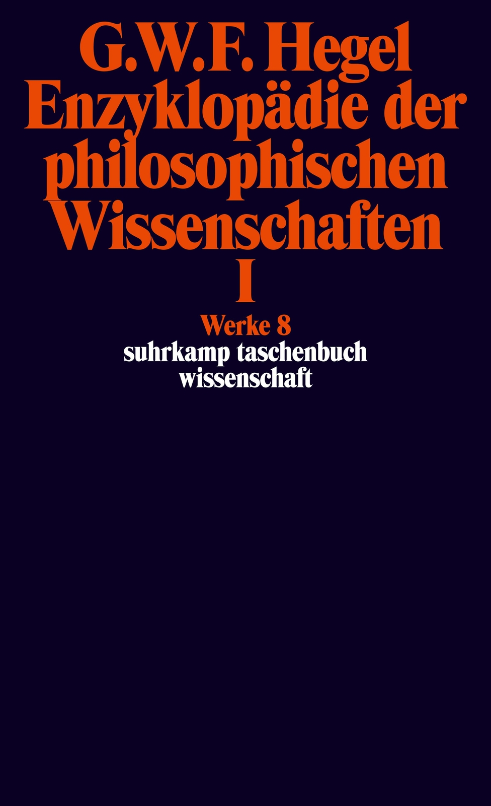 Thumbnail - Enzyklopädie Der Philosophischen Wissenschaften I Grundrisse 1830 |