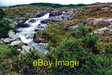 Photo 6x4 Lough Inagh - Cascading hillside stream off R344  c2001