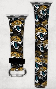 Jacksonville Jaguars Apple Watch Band Nouveau 38/40/41 & 42/44/45 NFL Football