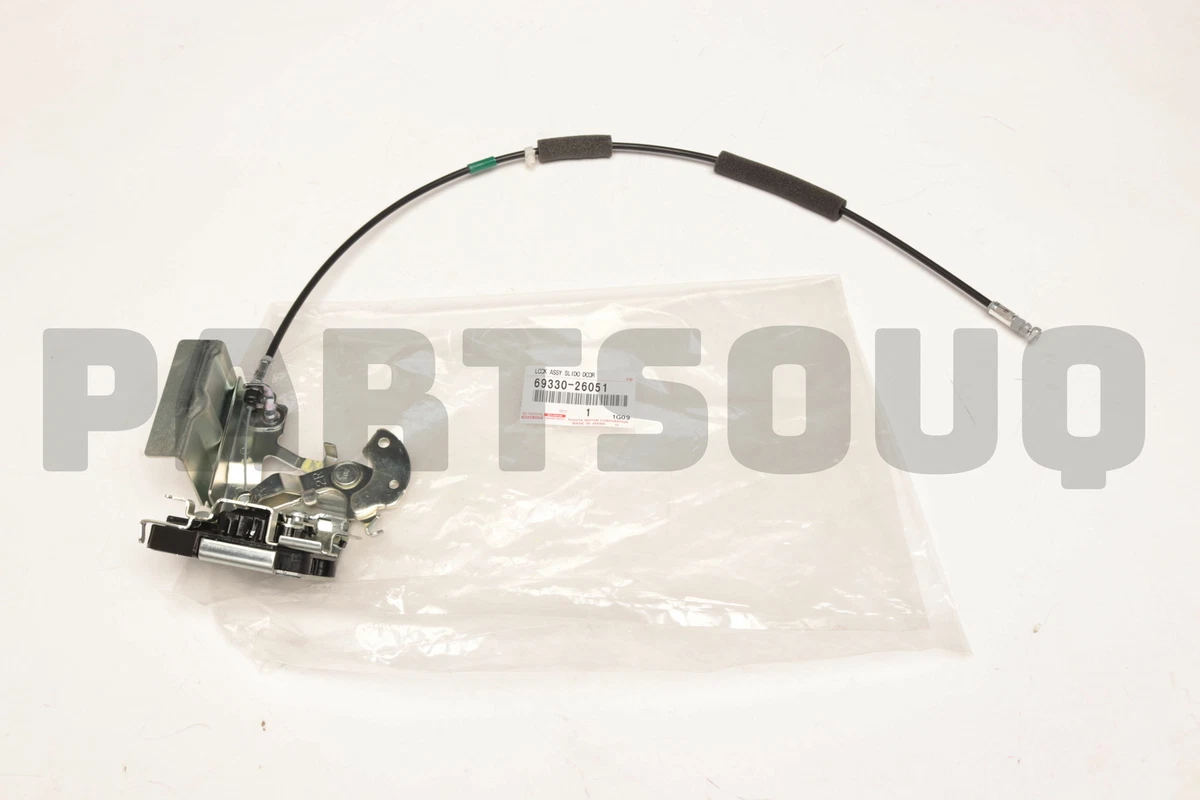 6933026051 Genuine Toyota LOCK ASSY RR DOOR 69330-26051 | eBay
