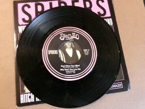Spiders – Why Don't You Love Me/Don't Blow Your Mind-Alice Cooper-EX - Picture 3 of 6