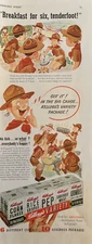 1942 Rice Crispies Cereal Kelloggs Variety Package Scouts Food VTG Print Ad