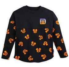 DISNEY HAPPY HALLOWEEN SPIRIT JERSEY GLOW IN THE DARK KIDS SIZE XLARGE