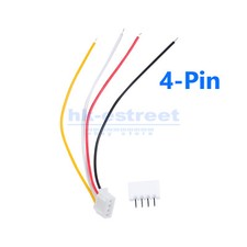 JST XH2.54mm 4 Pin 10/20/30cm Wire Cable Connector Male Female Plug Socket Lot