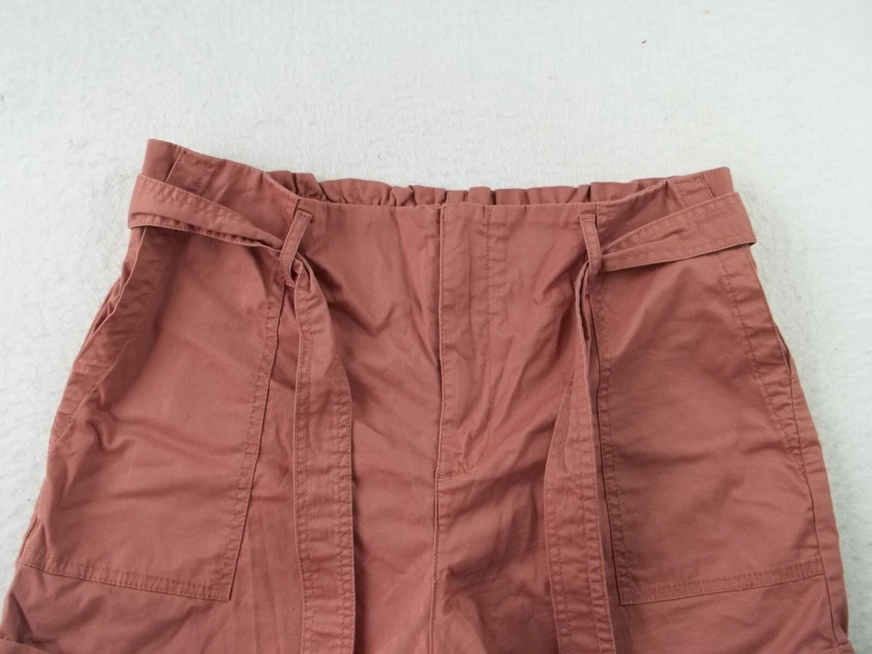 Vanilla Star Womens Belted Shorts Size 13 Mauve Casual waist 33" Inseam 3" - Image 2 of 4