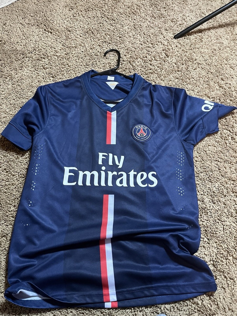 Zlatan Ibrahimvic Fly Emirates Soccer Jersey Paris | eBay