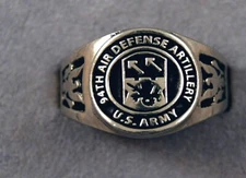 94th ADA Ring - Air Defense Artillery Brigade ring - First Line of Defense