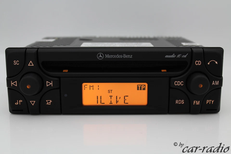 Original Mercedes Audio 10 MF2910 CD-R Alpine Becker Autoradio OEM Radio D2B RDS - Bild 3 von 4