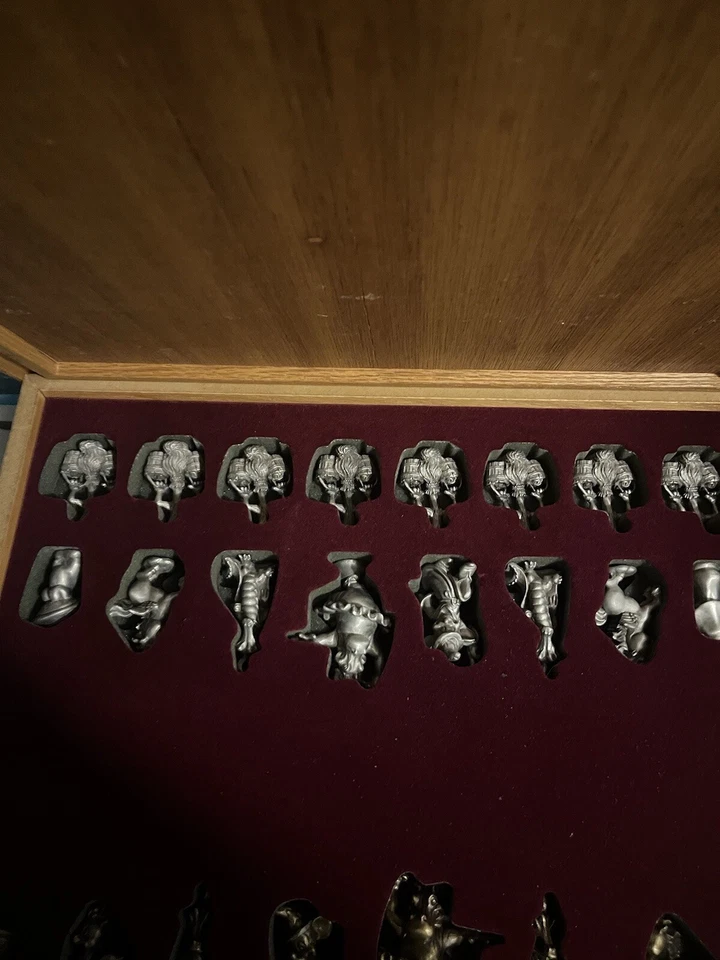 Juego de ajedrez Fantasia 887/1500 artículo de coleccionista  Foto 3 de 4