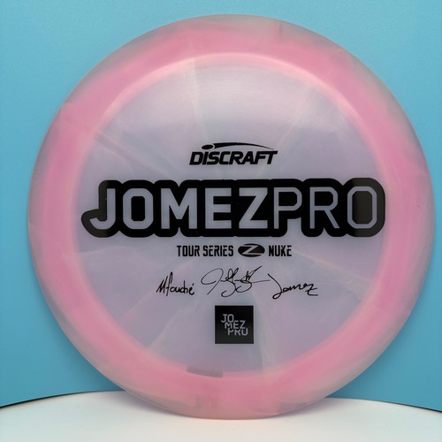 Discraft 2020 Ltd Ed JomezPro Tour Series Swirly Z Nuke Dist Drvr, Never Thrown