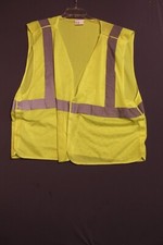 Hi-Vis Reflective Safety vest hook and loop front closure Cooling Mesh ANSI 3XL