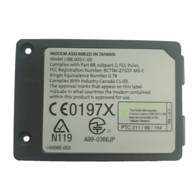 Gehäuse Abdeckung Blende Deckel Modem HP Compaq Armada M700