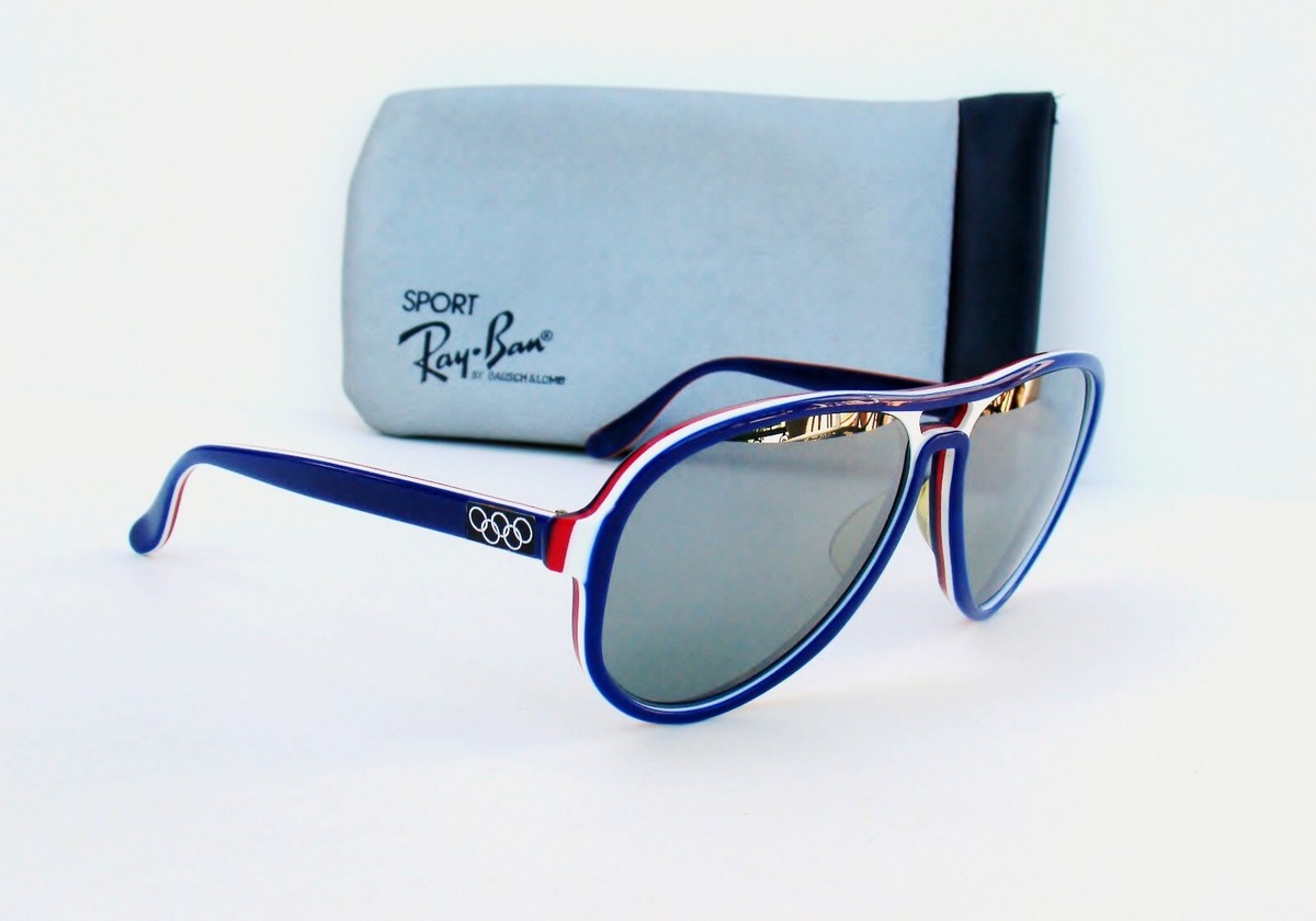 Vintage B&L Ray Ban USA Vagabond Olympic Games 58mm G31 Full