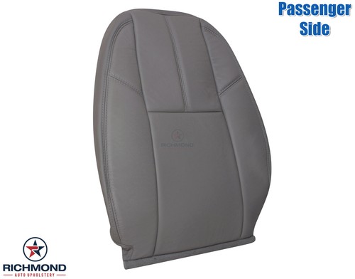 Camión de trabajo Chevy Silverado 07-14 - cubierta de asiento de vinilo lateral inclinada para pasajeros gris - Imagen 2 de 12