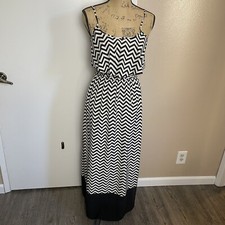 Pink Rose Spring Womens S Spaghetti Strap Dress Maxi Summer Beach New