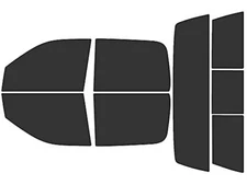 Rvinyl Window Tint Kit Compatible with Dodge Ram 2009-2018 (4 Door Crew/Mega ...