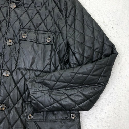 Ted Baker Jacket Mens 6 Black Puffer 