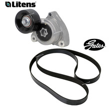 Belt Tensioner & Drive Belt Kit for Acura RDX...